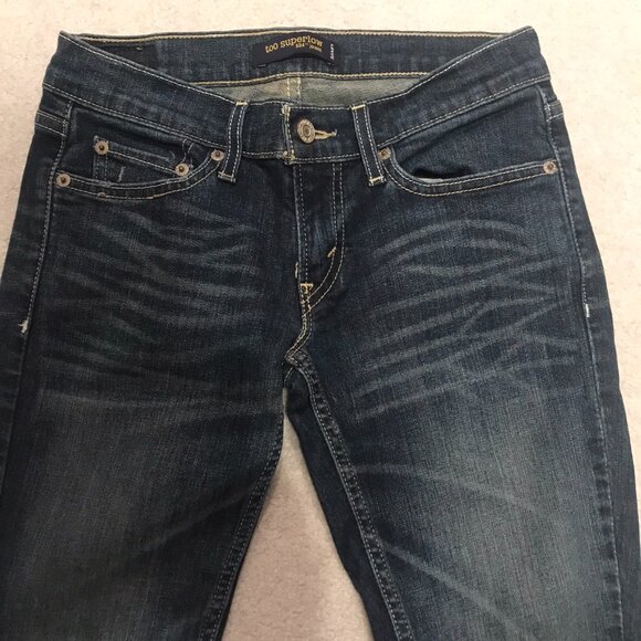 levi's too superlow 524 jeans 3M - Picture 3 of 8